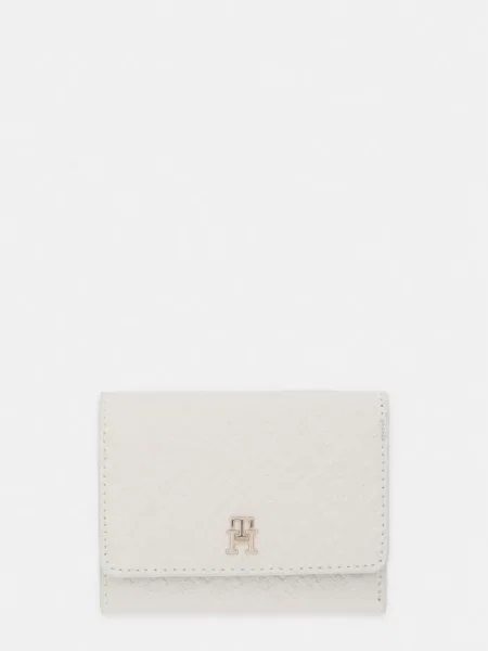 TOMMY HILFIGER Portofel ecru / auriu bej