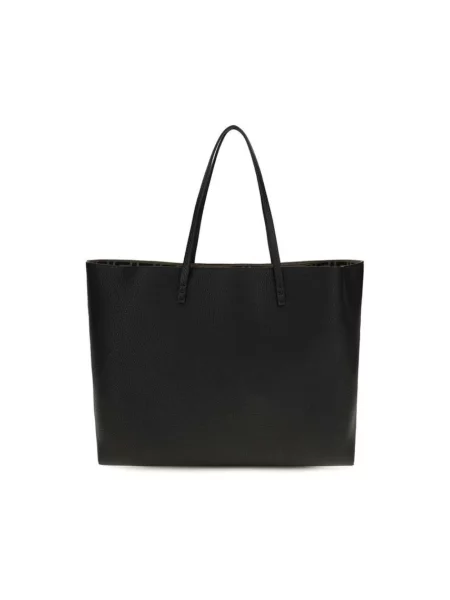 Shopperka Fendi skórzana czarna