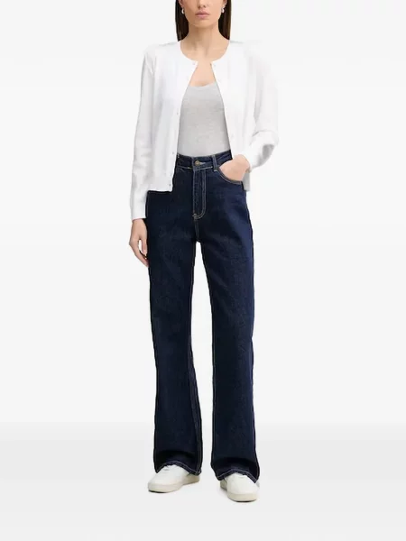 Cardigan Benetton alb