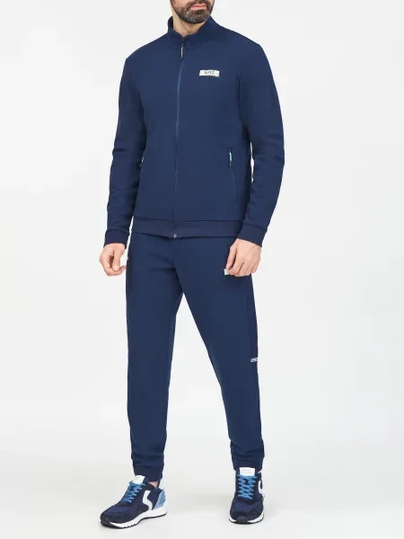 Костюмний спортивний костюм Ea7 Emporio Armani синій