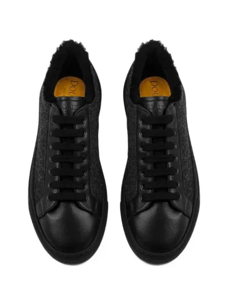 Top Doucal's din piele negru