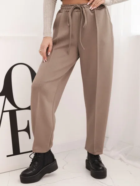 Pantaloni Kesi Włoski elegante maro