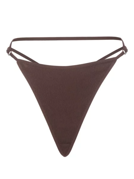 Chiloți tanga Andreadamo maro