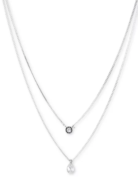 Palton Dkny transparente argintiu