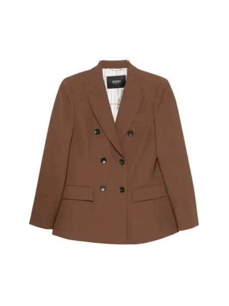 Marynarka Seventy brązowa