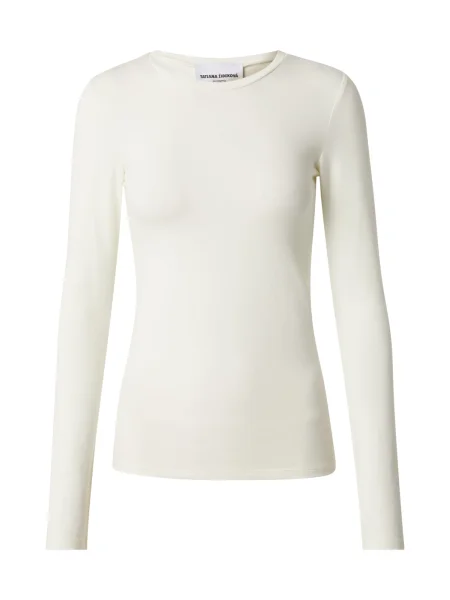 Tatiana Zidekova Tricou natural alb
