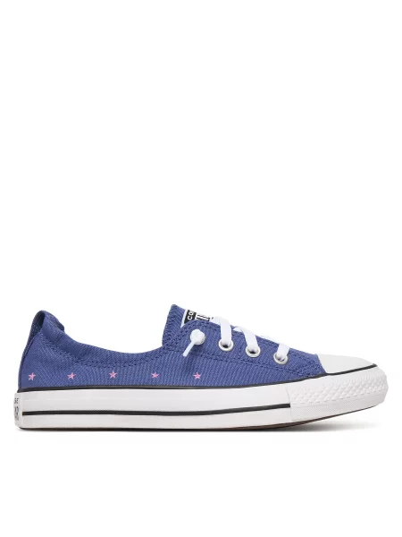 Modne superge Converse Chuck Taylor All Star Shoreline Embroidered Stars modra