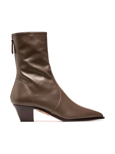 Botki Aquazzura brązowe