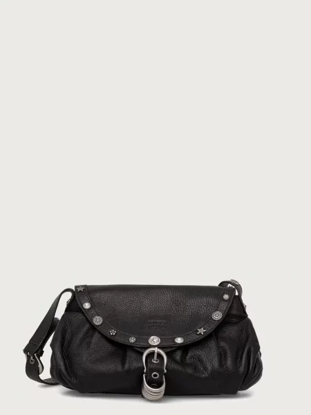 Miss Sixty geantă crossbody pentru femei din piele negru