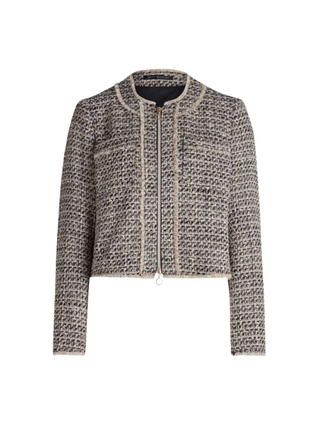 Żakiet o kroju regular fit z imitacji rattanu model ‘NOI’ Betty Barclay czarna