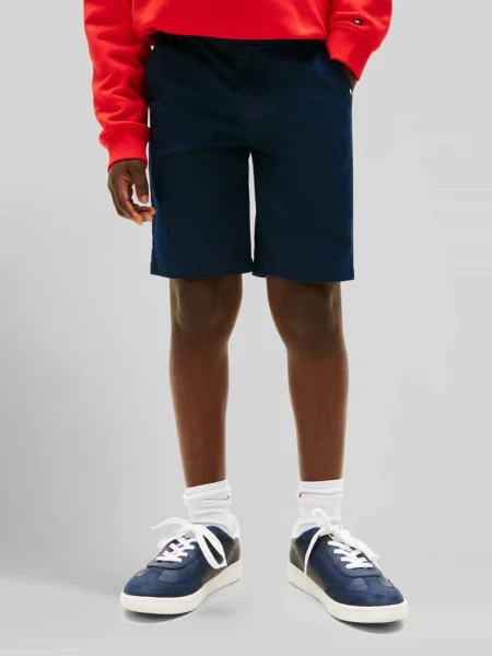 Сhinosy dziecięce Tommy Hilfiger granatowe