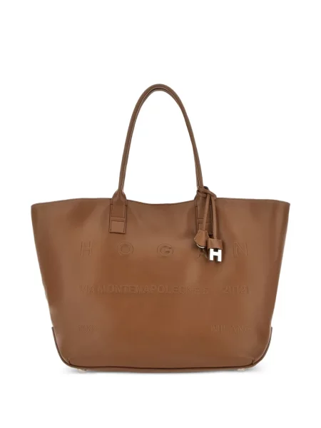 Geantă shopper Hogan maro