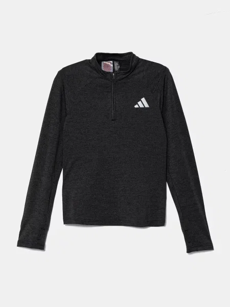 Adidas tričko s dlouhým rukávem šedé