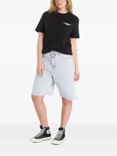 Majica Carhartt Wip s printom crna