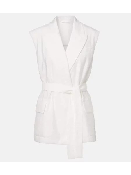 Telovnik Brunello Cucinelli bela