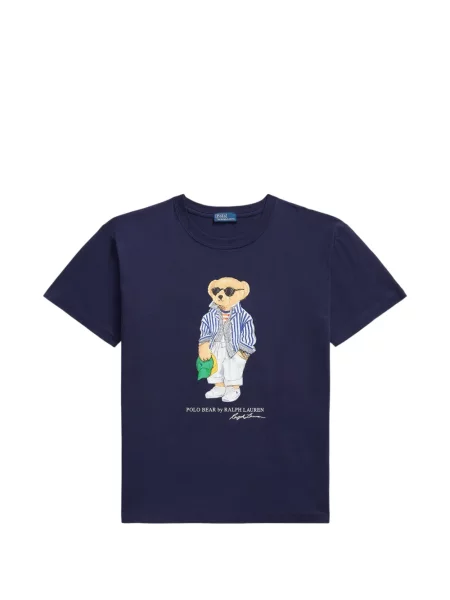 Matlasat sneakerși Polo Ralph Lauren cu autograf de catifea cord albastru