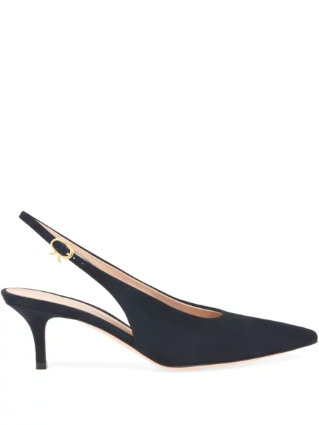 Pantofi cu toc Gianvito Rossi albastru