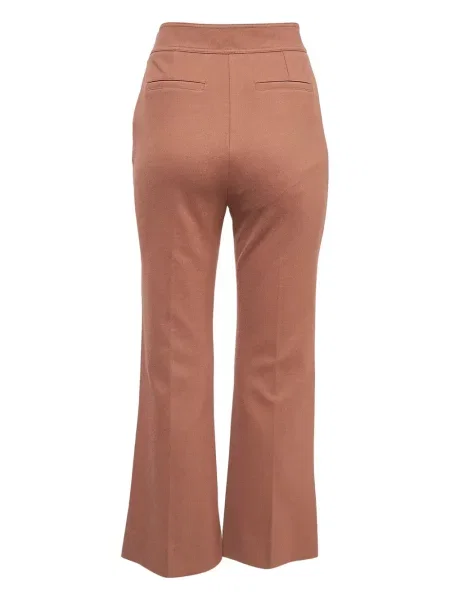 Pantaloni Victoria Victoria Beckham maro