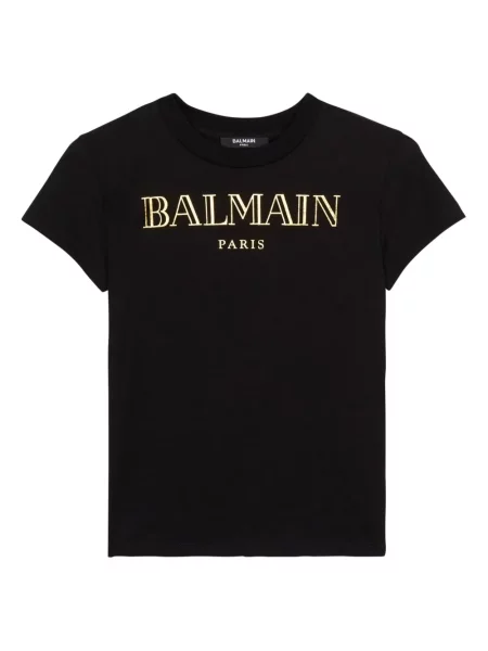 Koszulka dziecięca Balmain czarna