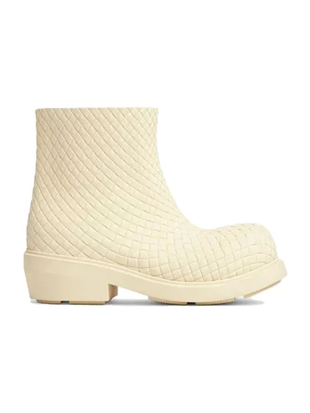 Botki Bottega Veneta białe