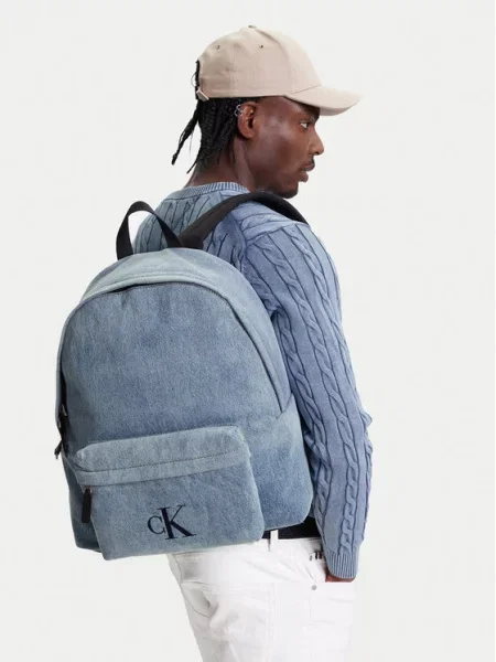 Calvin Klein Раница Denim Backpack 40 светлосин
