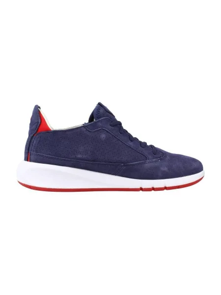 Sneakerși Geox albastru
