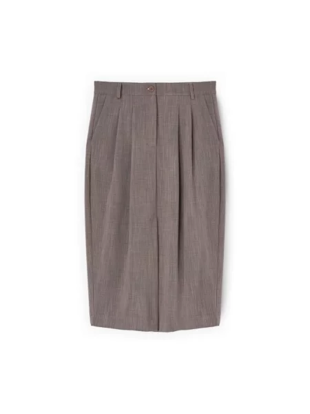 Spódnica ołówkowa Motivi szara