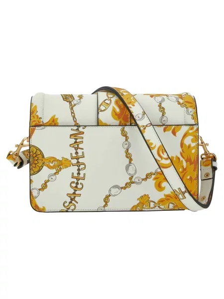 Torebka Versace Jeans Couture skórzana biała