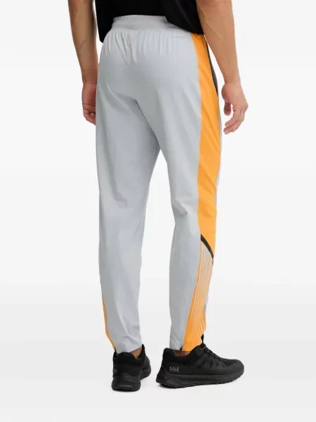 Pantaloni Under Armour cu imagine alergare gri