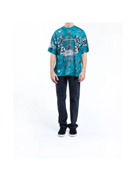 Koszulka Versace Jeans Couture zielona