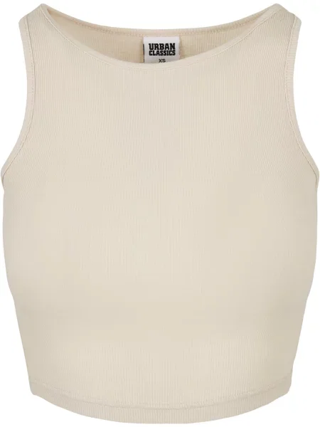 Urban Classics Majica kremna bež