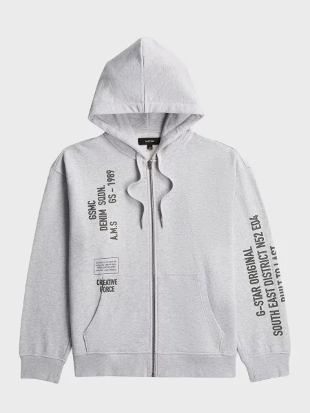 Толстовка G-star Raw серая