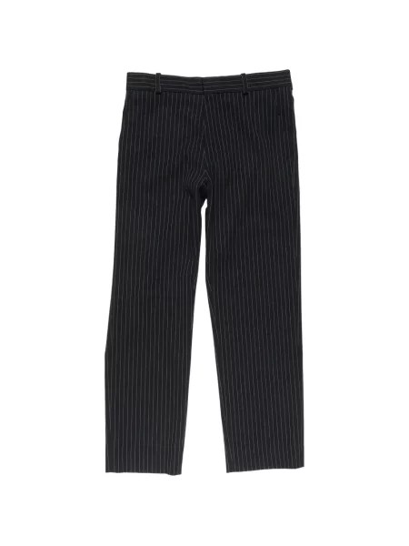 Pantaloni Acne Studios cu dungi albastru