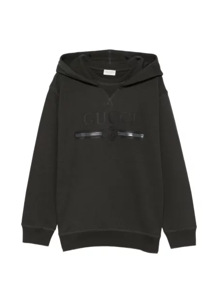 Gyerek kapucnis melegítő felső Gucci fekete