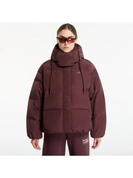 Jacheta New Balance Premium Puffer Jacket Cherry Leather L