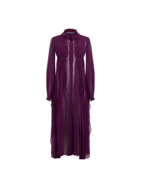 Sukienka Alberta Ferretti fioletowa