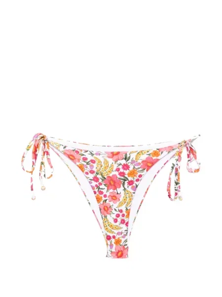 Bikini Farm Rio cu model floral alb