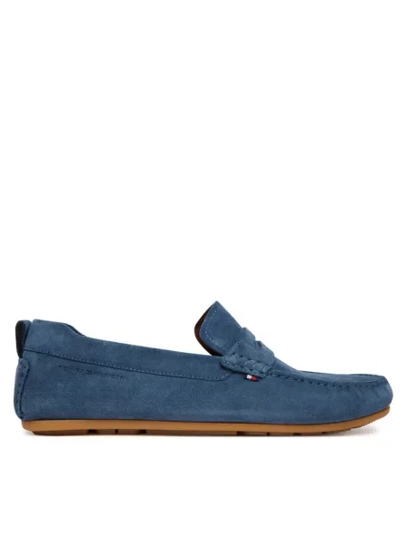 Mokasyny Tommy Hilfiger niebieskie