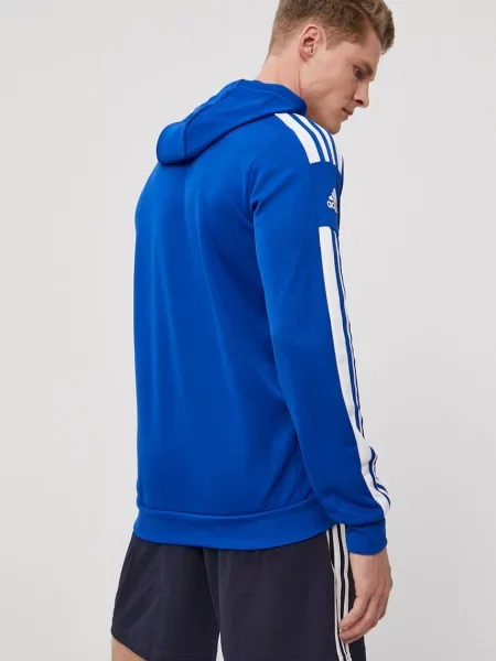 Mikina adidas Performance s aplikací modrá