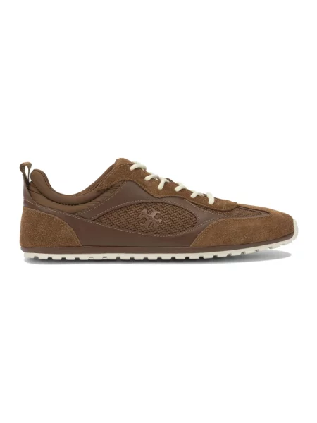 Sneakersy Tory Burch brązowe