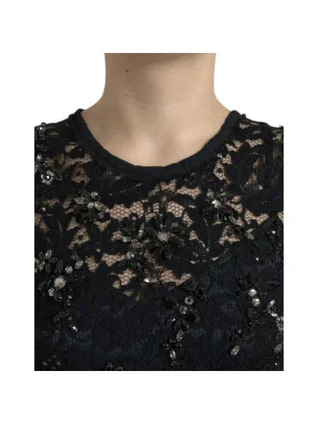 Sukienka ołówkowa Dolce And Gabbana biznesowa czarna
