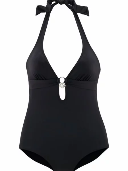 S.Oliver Costum de baie întreg negru