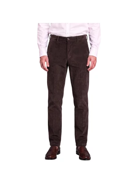 Pantaloni Borghese maro