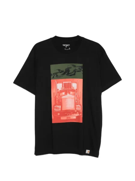 Tricou Carhartt Wip cu imagine negru