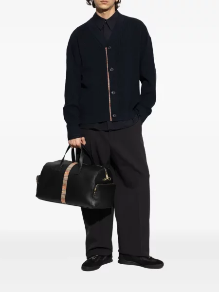Cardigan Paul Smith cu decolteu în V negru