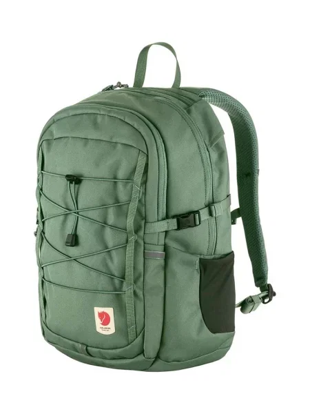 Однотонний великий рюкзак Fjallraven зелений