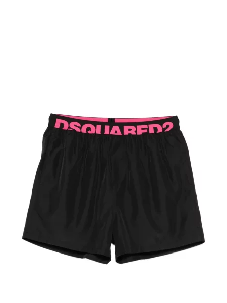 Slip de baie Dsquared2 negru
