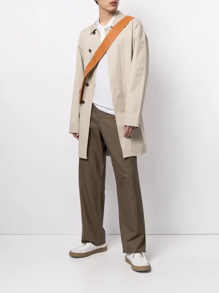 Polo James Perse din jerseu alb