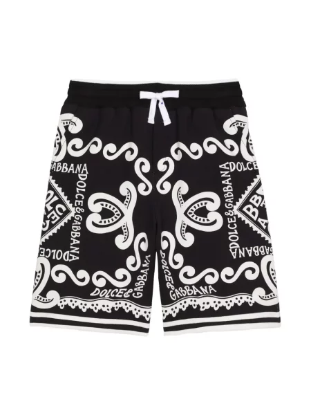 Szorty dziecięce Dolce And Gabbana czarne