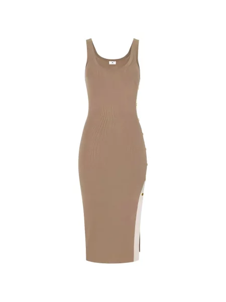 Rochie midi Elisabetta Franchi tricotate până la genunchi de costum
